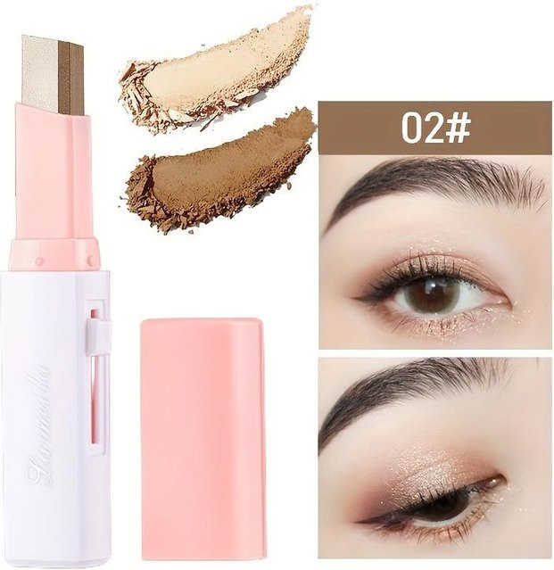 Beauty Every Day 2 in 1 Pearly Highlighter Lidschatten Stick, 02#, Glänzend - Bild 1