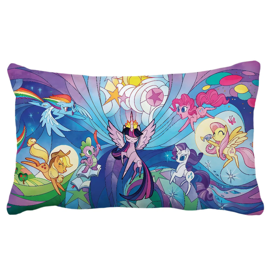 Potdemiel My Little Pony Kissenbezug mit Cartoon-Print, rechteckig, Mehrfarbig, B/H: 50 x 30 cm - Bild 4