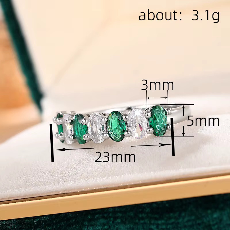Huitan Chic Ring, Silber, Zirkonia, Damen - Bild 4