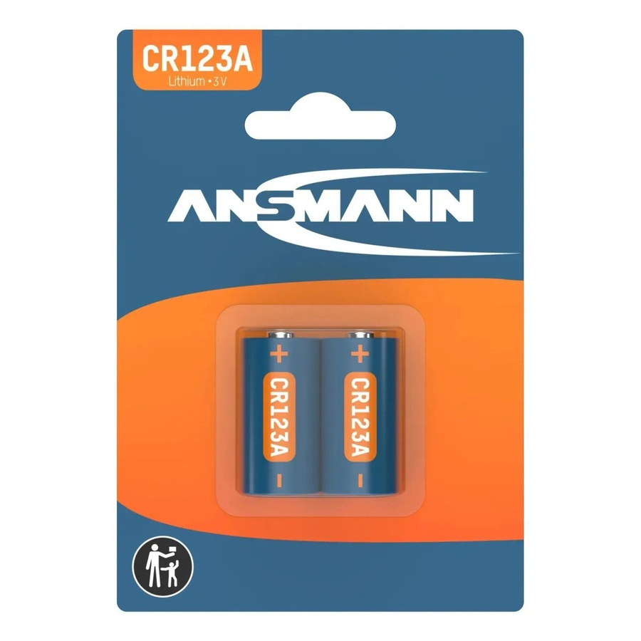 Westfalia Lithium-Batterie CR123A/CR17335 3 V im 2er Blister - Bild 2