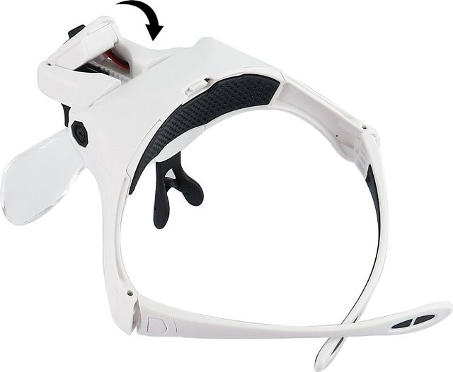 Myricko Augenreparaturlupe, 2 LED-Licht, weiß - Bild 1