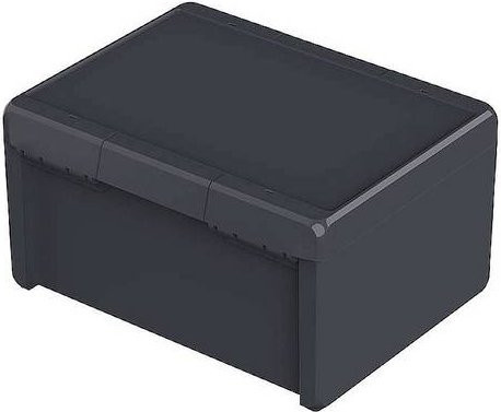 Bopla Bocube Outdoor-Gehäuse aus Polycarbonat in Graphitgrau RAL 7024, B/T/H: 23,9 x 30,0 x 16,0 cm - Bild 1