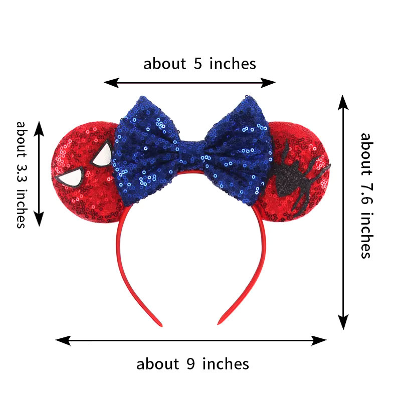 Disney Captain America Spider-Man Stirnbänder, Haarschmuck, Cosplay-Haarband - Bild 3
