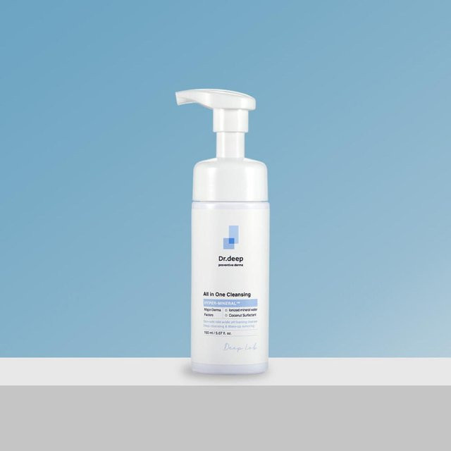 Dr.deep Hyper-Mineral-Set, Reinigung 150 ml, Hauttoner 200 ml, Unisex - Bild 1