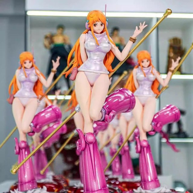 JT Studio One Piece Nami Actionfigur, 33cm, Einzelfigur - Bild 1