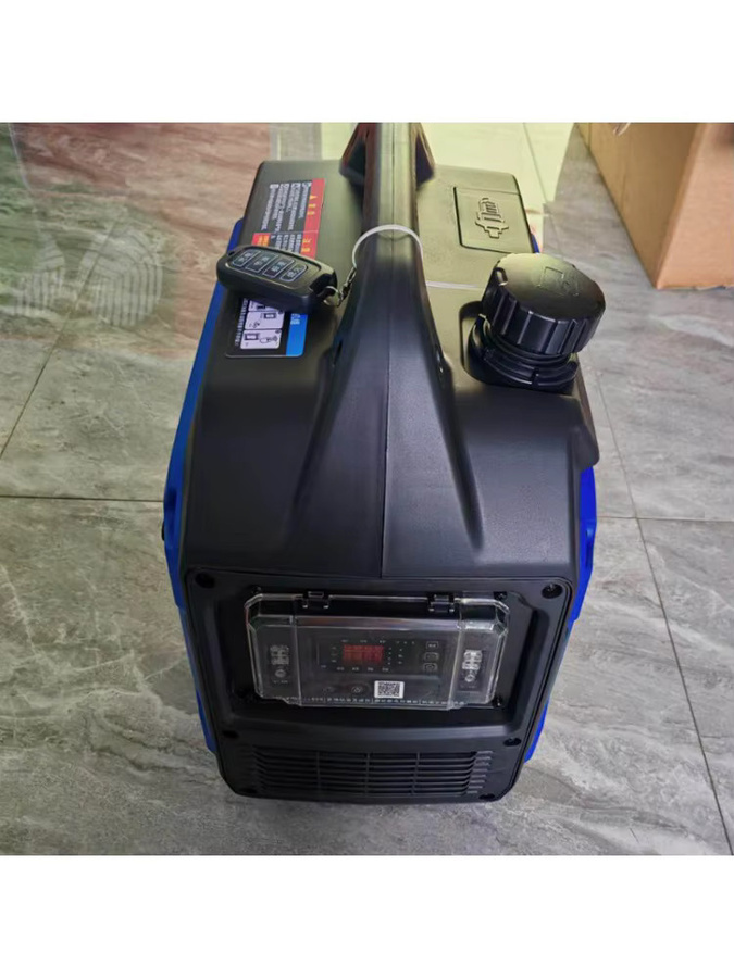 ZJMZYM Automatischer Generator 3 kW in Blau mit 24-V-Fernbedienung und DC-Ladung für Haushalt und Fahrzeug - Bild 4