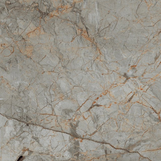 Bodenfliese Feinsteinzeug United Tile und Mosaic Saran Collins Grau Marmorlook Poliert B/B: 60 x 60 cm - Bild 1