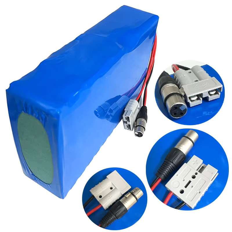 TEHUISIDA Lithium-Akkupack 72V 20Ah in Blau mit Anderson- und XLR-3-Pin-Anschluss für 1500W Motorenanlagen - Bild 2