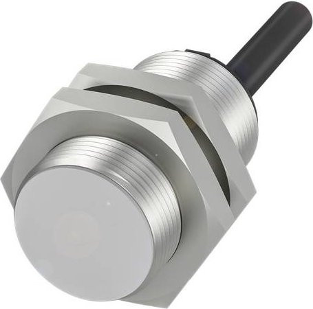 Balluff Induktiver Abstandssensor BAW M18ME-UAC50B-BP03 BAW0022 Analog Spannung Silber B/T/H: 18 x 18 x 36 mm - Bild 1