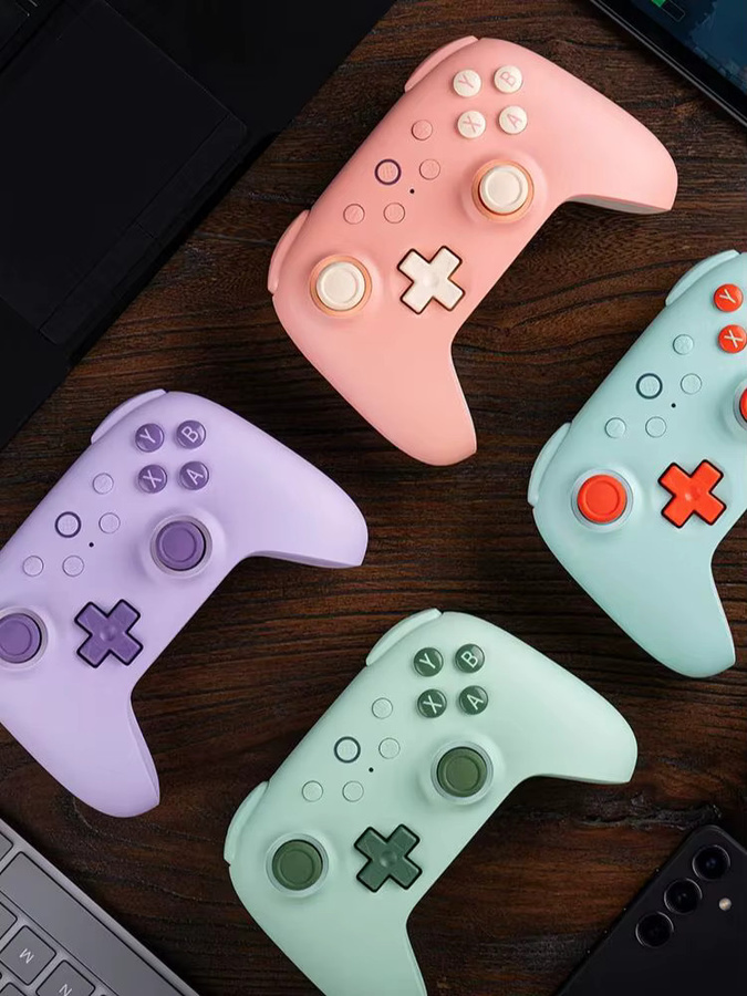 8BitDo Ultimate 2C Kabelloser 2,4G Gaming-Controller mit Hall-Effekt-Joystick in Purple für PC, Steam Deck, Raspberry Pi und Android - Bild 4