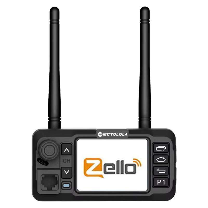 Motorola Mini Zello Android 4G kabellose Auto-Gegensprechanlage mit Touchscreen, Bluetooth, GPS und Wi-Fi in Schwarz - Bild 7