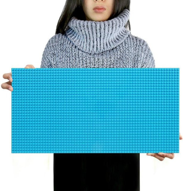Yiran toy Konstruktionsbausteine Grundplatte, hellblau, ab 6 Jahren - Bild 1