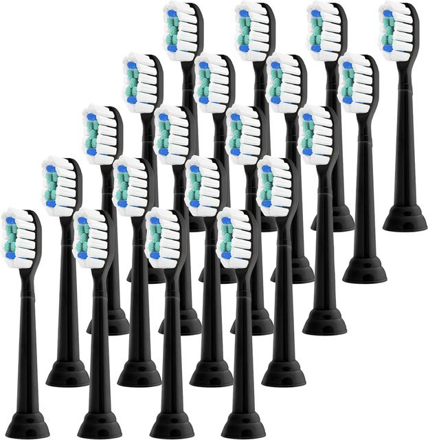 Philips Ersatz-Zahnbürstenköpfe, kompatibel mit Sonicare Diamond, weiß - Bild 1