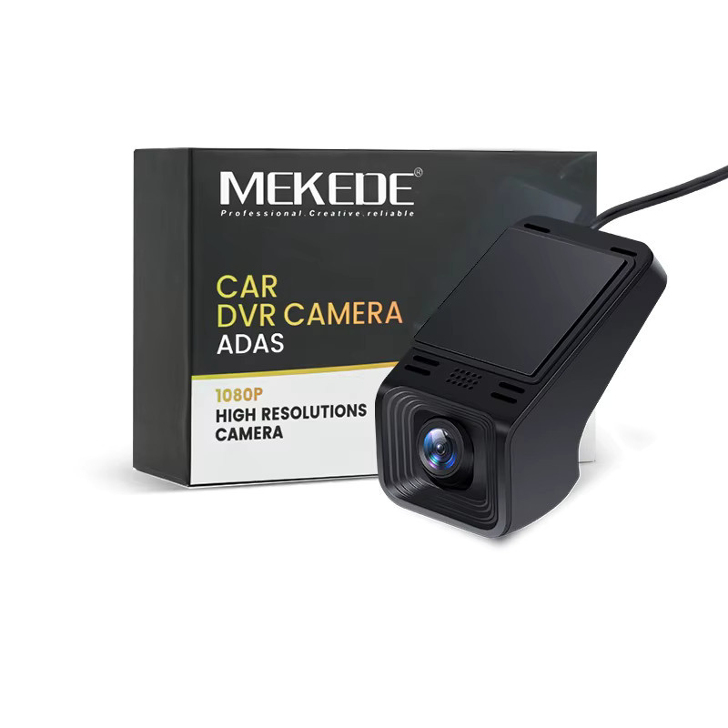 MEKEDE Dashcam Full HD 1080P mit 170 Grad Weitwinkel für Navigation, Parkmonitor und ADAS, Schwarz - Bild 3