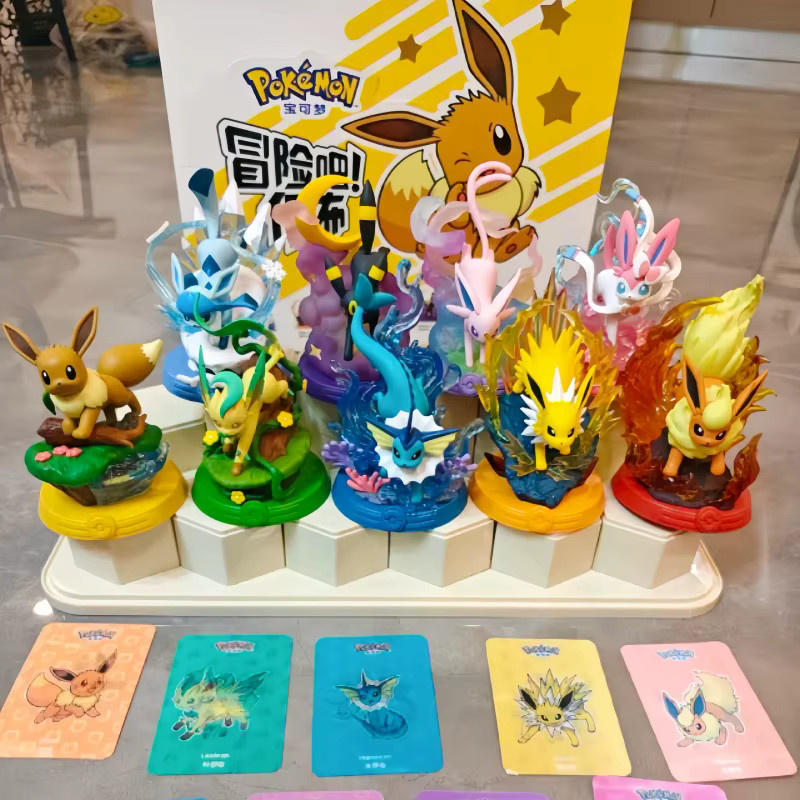 Funism Pokemon Eevee Family Suit Blind Box, Actionfiguren, Set / Bundle - Bild 2
