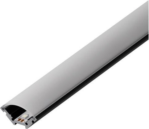 Barthelme Eck-Profil aus Aluminium in Silber mit opalweißem LED-Profil - Bild 1