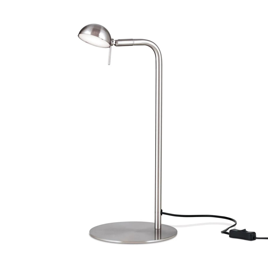 Orion Leuchten LED Tischleuchte Student in Silber, 5W, 270LM, 3000K Warmweiß, verstellbar - Bild 1