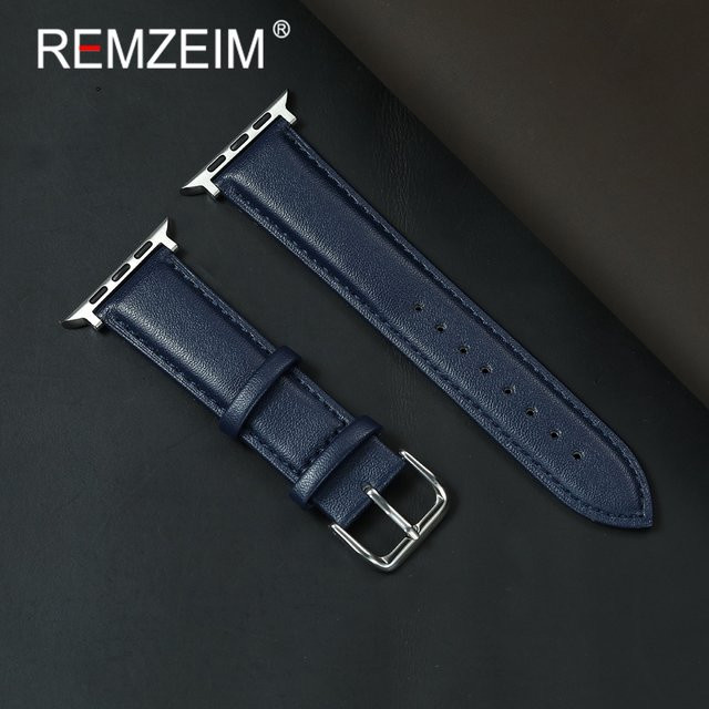 REMZEIM Uhrenarmband Leder, Unisex - Bild 1