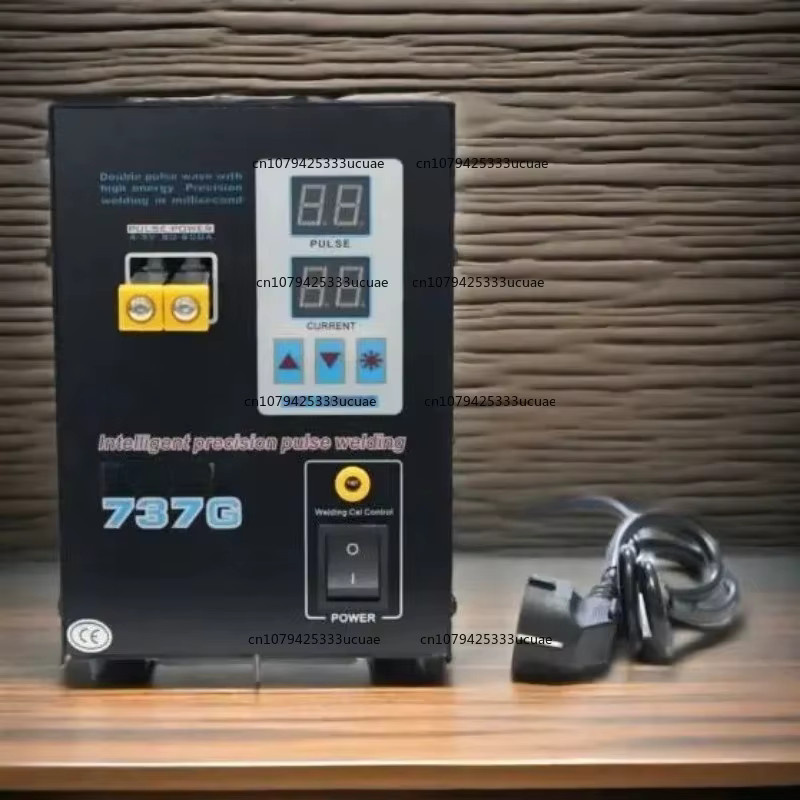 Punktschweißgerät 737 G mit 1,5 kW, LED Dual Digital Display und Pulse Precision Push für 18650 Akkus, Schwarz, B/T/H: 245,0 x 200,0 x 140,0 mm - Bild 3