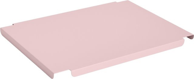HAY Colour Crate Deckel M Pink aus Metall stapelbar - Bild 1