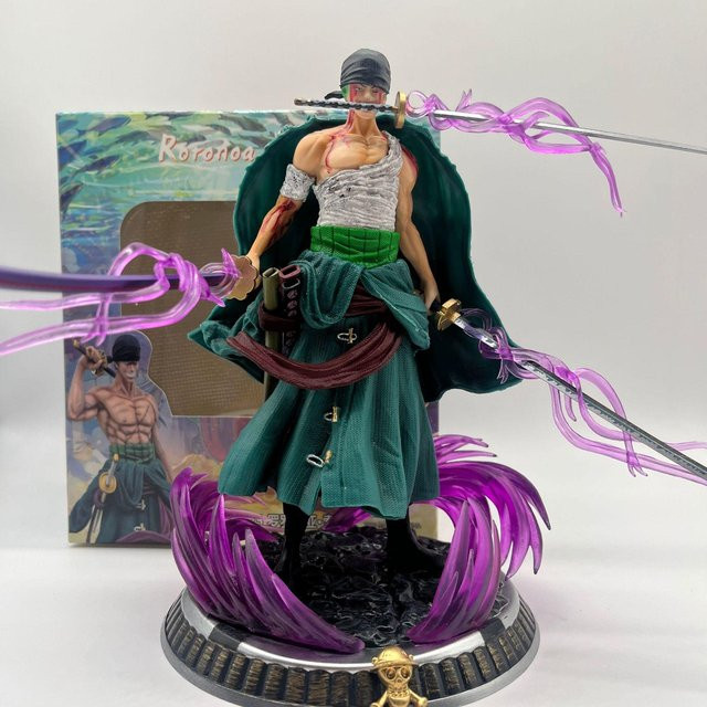 One Piece GK Kleine Blood Bathing Solon Dreiklingenfluss Anime-Statue Actionfigur 21 cm ab 14 Jahren - Bild 1