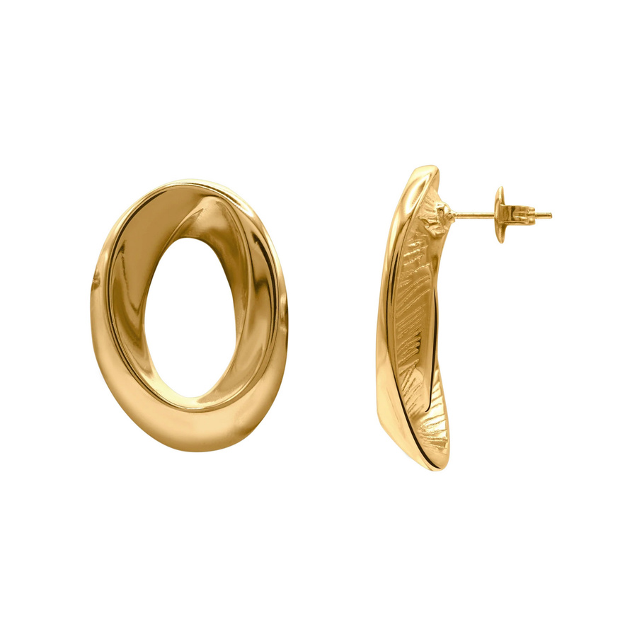 Heideman Ohrringe, Edelstahl, Gold, Damen - Bild 1