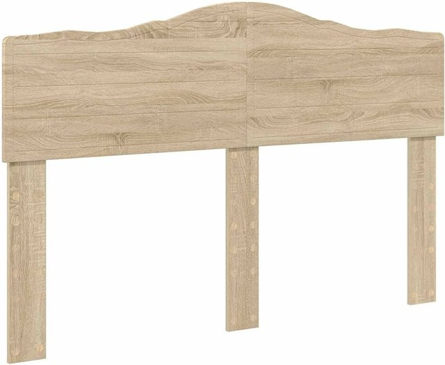 vidaXL Kopfteil aus Holzwerkstoff in Sonoma-Eiche, Breite: 140 cm - Bild 1