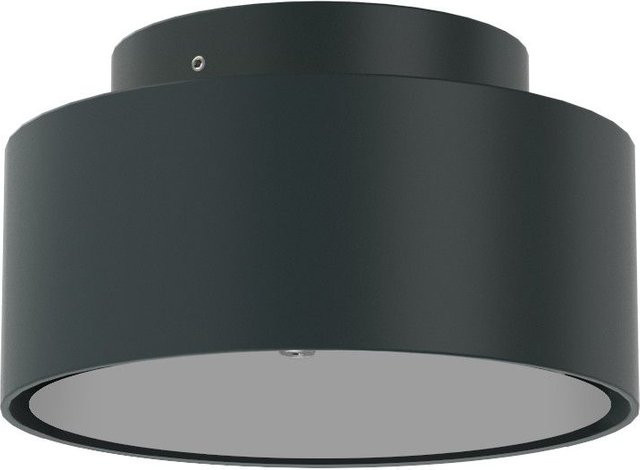 Top Light Puk Maxx Plus LED-Deckenleuchte in Anthrazit mit mattiertem Glas und warmweißem Licht (2700K) - Bild 1