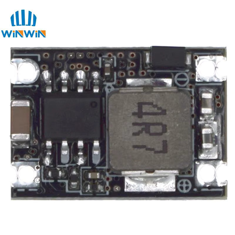 Mini DC-DC Buck Step Down Converter Modul 3A Spannung Regler Board 5V-30V zu 3,3V/5V in Schwarz - Bild 2