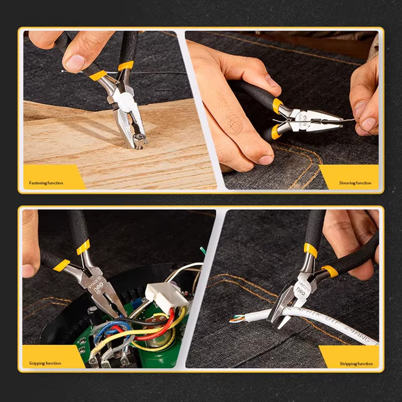 Deli Mini-Schrägmund-Zange 4,5 Zoll handgefertigt für DIY-Schmuck und Heim-Hardware - Bild 6