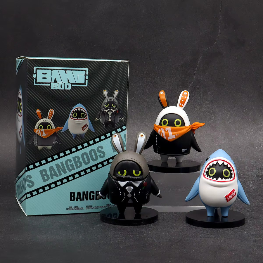 Bandai Zenless Zone Zero Bangboo EOUS Sharkboo Amillion, 3D-Figur, Kunststoff, Gummi - Bild 2