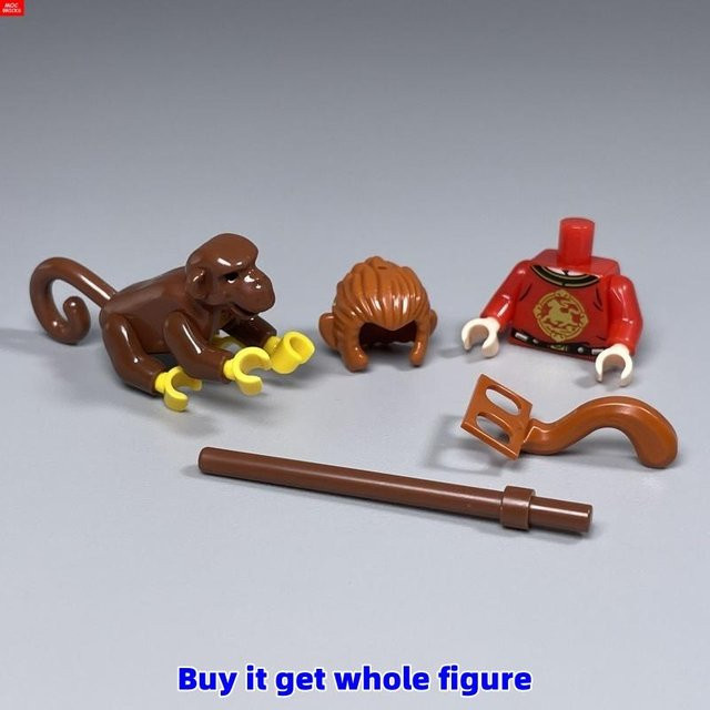 Yiran toy MOC Bausteine Affenkönig Sun Actionfigur, ab 6 Jahren - Bild 1