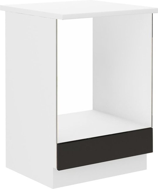 Herdunterschrank passend für Modell OMEGA in Weiss und Schwarz - Bild 1