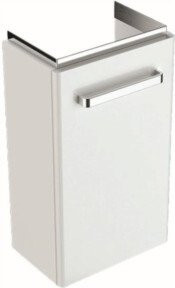 Geberit Handwaschbeckenunterschrank Renova Compact in Grau Hochglanz, B/T/H: 60,4 x 34,8 x 25,2 cm - Bild 1