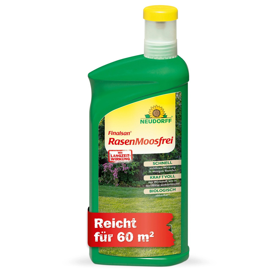 Neudorff Finalsan Rasen-Moosfrei mit Fettsäure zur biologischen Moosbekämpfung im Rasen - Bild 2
