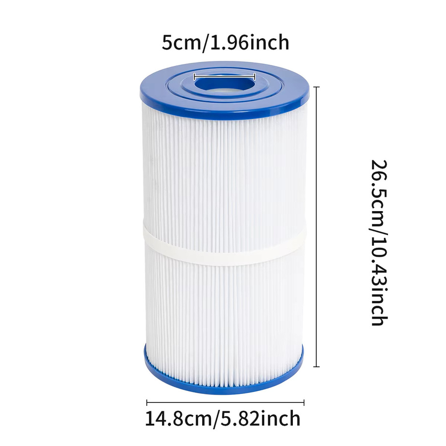 Spa-Poolfilter Kartusche in Weiß für PWK30, C-6430 und Watkins 31489 FC-3915 - Bild 2
