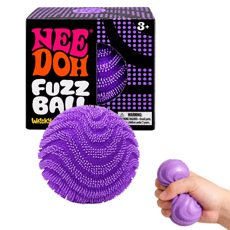 Schylling Nee Doh Waves Fuzz Ball, Fidget-Spielzeug, ab 3 Jahre - Bild 2