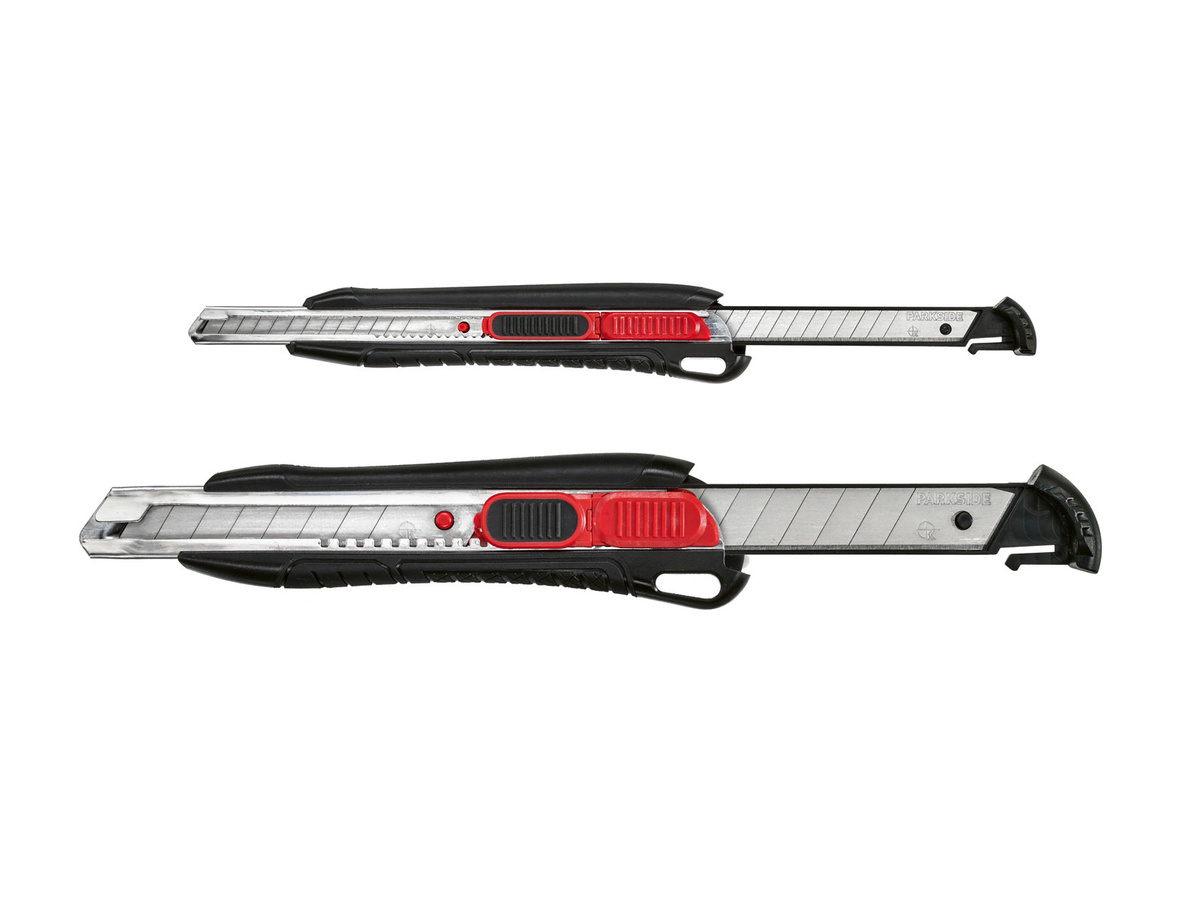 PARKSIDE PERFORMANCE Klappmesser mit 18mm Snap-Off Klinge in Schwarz - Bild 3