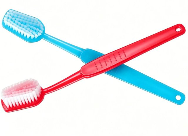 Überdimensionale Zahnbürsten-Requisite von Fishine in Blau, 39,37 cm für Party, Fotobox und Bühnenperformance - Bild 1
