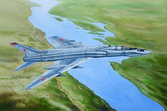 Trumpeter Tu-128UT Fiddler, Fahrzeug, 1:72, Blau - Bild 1