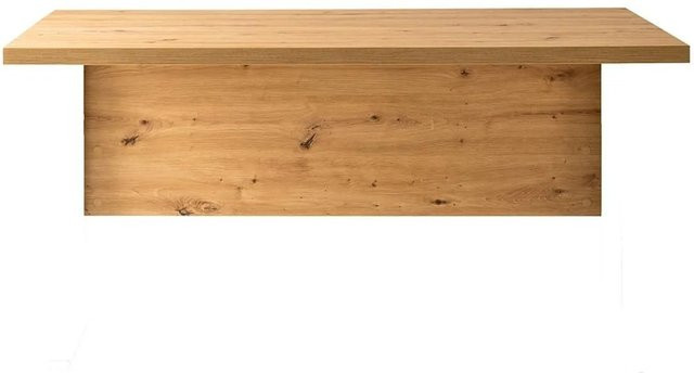 Mömax Schreibtischplatte Eiche Artisan in Braun und Beige, B: 120 cm, T: 80 cm, H: 75 cm - Bild 1