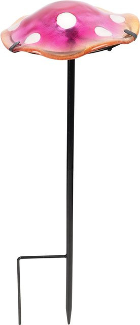 Viva Domo Glas-Gartenstecker Pilz in Multicolour - Bild 1