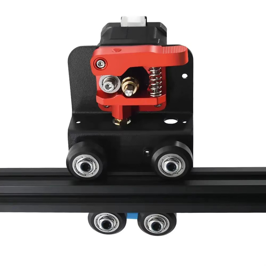 Ender 3 Upgrade Kurzhub-Extrusionskit mit Extruder Hot-End und Riemenscheiben in Schwarz für CR10, Ender-3, Ender-5 und MK8 Drucker - Bild 4