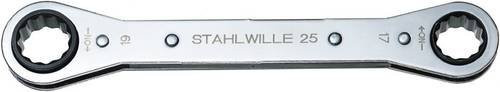 Stahlwille Doppel-Ratschenringschlüssel Silber Schlüsselweite 16 - 18 mm - Bild 1
