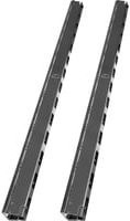 Digitus Kabelkanal für 19 Zoll Serverschränke, 42 HE, Schwarz, vertikaler Einbau mit klappbarer Sichtblende, DN-19 ORG-42U-B - Bild 1
