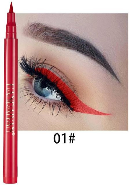 HANDAIYAN Eyeliner Stift, Schwarz, Flüssig, Matt, Damen - Bild 1