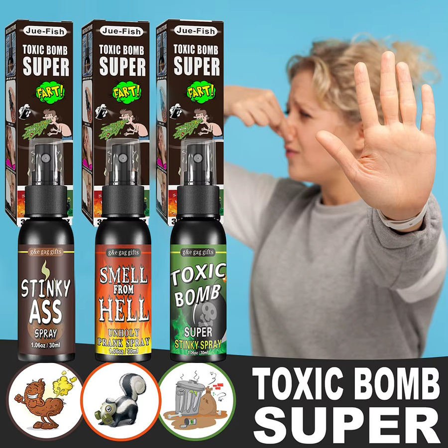 APWIKOGER Halloween Furz-Spray, Scherzartikel, Geruchsspray, 1-3 Stück - Bild 3