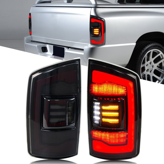 LED-Rückleuchten-Set mit sequenziellem Blinker für Dodge Ram 1500 2500 3500 der 3. Generation (Modelljahre 2002-2005) - Bild 1
