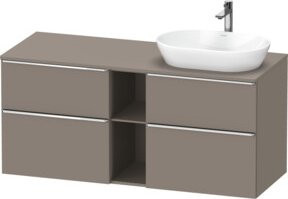 Duravit Waschtischunterschrank D-Neo in Grau Matt mit 2 Schubladen - Bild 1