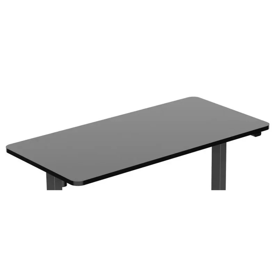 Jet-Line Tischplatte für höhenverstellbare Schreibtische in Schwarz, B: 140 cm, T: 70 cm - Bild 2